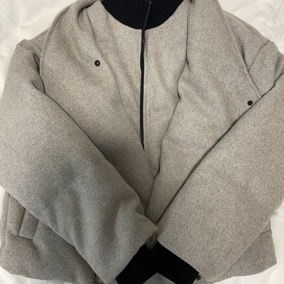 BA&SH Lady Coat Grey (size 1) - Picture 5 of 10